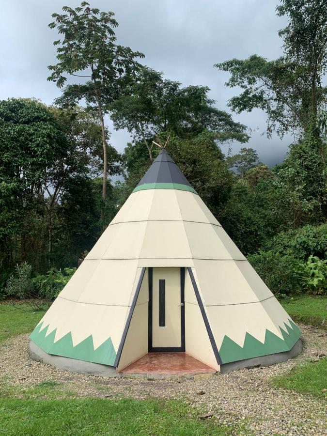 Hotel Bosque De Aventura & Glamping Refugio Del Bosque La Mesa  Zewnętrze zdjęcie