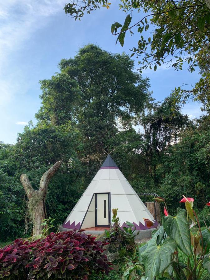 Hotel Bosque De Aventura & Glamping Refugio Del Bosque La Mesa  Zewnętrze zdjęcie